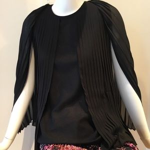 For Cynthia brand black sleeveless top, size M ( 8 10 ) new NWT Holiday